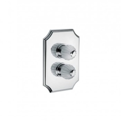 Bongio Rivoli Встраиваемый термостатический смеситель (1 источник) цвет: хром/Cristallo 00