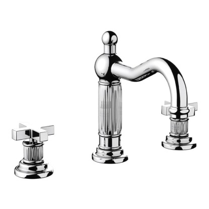 Nicolazzi Pantheon Смеситель для раковины, на 3 отв., с донным клапаном,цвет: хром