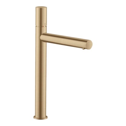 Axor Uno Смеситель для раковины 260, Zero, на 1 отв., высокий, цвет: шлифованная бронза