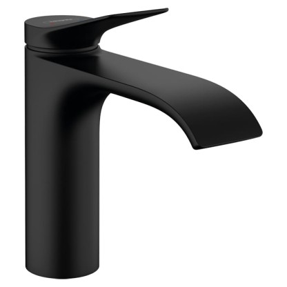 Hansgrohe Vivenis Смеситель для раковины 110, на 1 отв., цвет: черный матовый