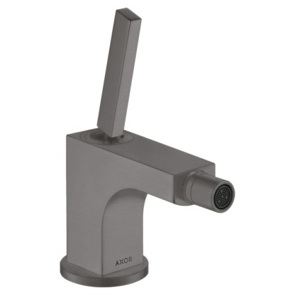 Axor Citterio Смеситель для биде, на 1 отв., с донным клапаном, цвет: черный хром