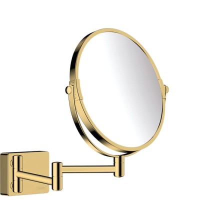 Hansgrohe AddStoris Косметическое зеркало, цвет: полированное золото