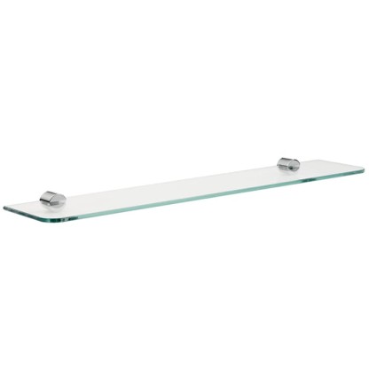 EMCO Rondo2 Полка, прозрачное стекло, 600мм, подвесной, цвет: хром