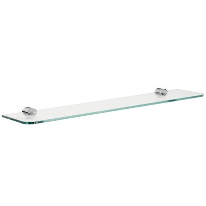 EMCO Rondo2 Полка, прозрачное стекло, 600мм, подвесной, цвет: хром