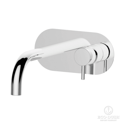 Cisal Less New Смеситель для раковины, встраиваемый, излив: 20см, цвет: хром