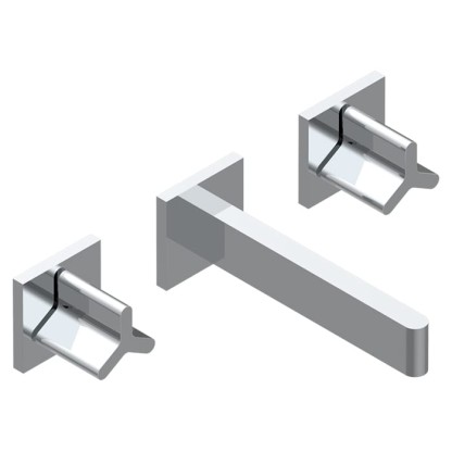 THG ICON-X METAL Смеситель для раковины, настенный, цвет: хром