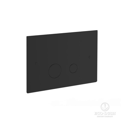 Stella Completamenti Клавиша смыва для унитаза, двойная, цвет: черный матовый