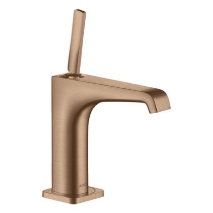 Axor Citterio Смеситель для раковины 130, на 1 отв., цвет: шлифованное красное золото