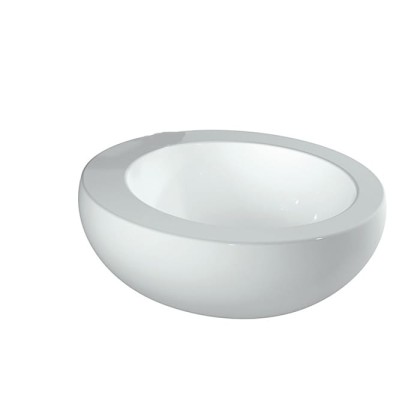 Laufen Alessi One Раковина-чаша 52х52х17.5 см, без отв., покрытие LLC, цвет: белый