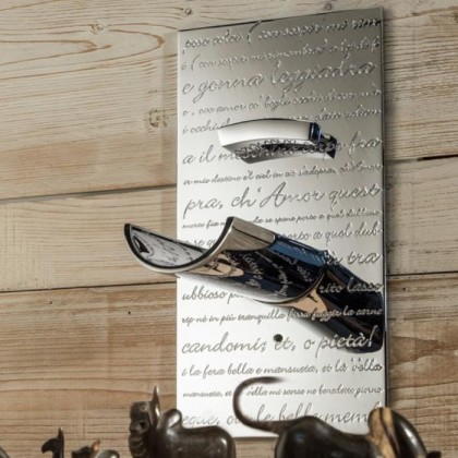 Встраиваемый смеситель для раковины излив Bongio Acquaviva parole, цвет: хром