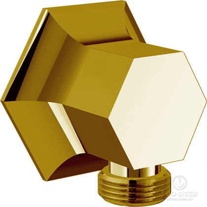 Cisal Cherie Вывод из стены для душевого шланга, цвет: золото