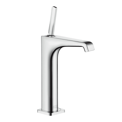 Axor Citterio E Смеситель для раковины в форме таза 190, однорычажный, неперекрываемый сливной гарнитур, цвет: хром