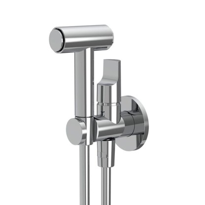 Fima Carlo Frattini Collettivit? Гигиенический душ, настенный, со шлангом 120см., цвет: хром