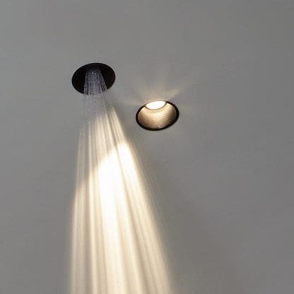 Antonio Lupi Zenit Встраиваемый верхний душ, ? 8см, цвет: черный