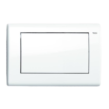 TECEplanus Панель смыва, 1 клавиша, белая глянцевая