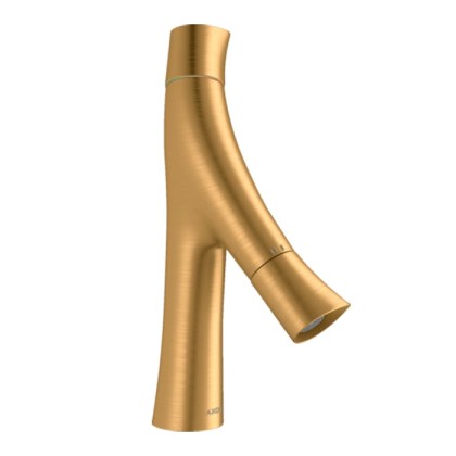 Axor Starck Organic Смеситель для раковины 80, на 1 отв., цвет: шлифованное золото