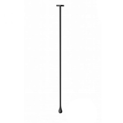 Gessi Goccia Смеситель для раковины, потолочный, электронный, с кран-фильтром для регулировки температуры и напора воды, внешняя часть, цвет: Black XL