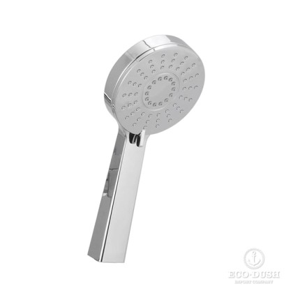 Cisal Shower Лейка душевая ручная с тремя типами струи, d 10см, цвет: хром