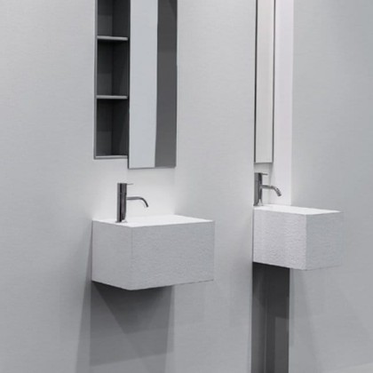 Antonio Lupi Calco Раковина 45х25х25 см, 1 отв., подвесная, цвет: белый