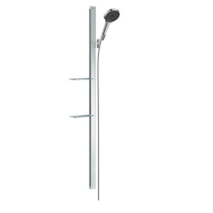 Hansgrohe Rainfinity Душевой набор (ручной душ 130мм, 3jet, штанга 900мм, держатель, шланг), цвет: хром