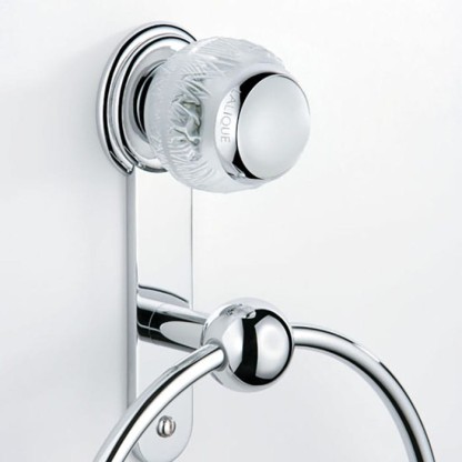 THG Panthere Cristal clair Полотенцедержатель - кольцо 18см., подвесной, цвет: хром/прозрачный хрусталь