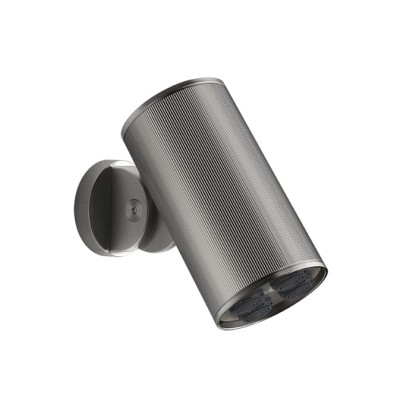 Gessi 316 Rigato Верхний душ ?7.9см., с настенным креплением, 4 струи, цвет: Steel Brushed