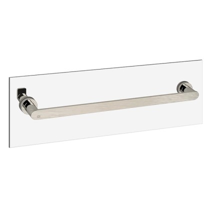 Gessi Emporio accessories Полотенцедержатель для крепления на стекло, 45 см, цвет: Finox Brushed Nickel