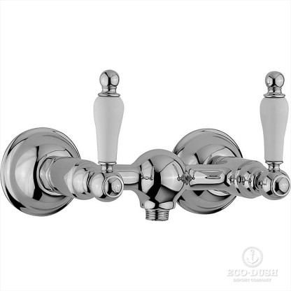 CISAL Arcana Toscana Смеситель двухвентильный настенный для душа, цвет: хром