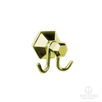 Stella Eccelsa Крючок двойной подвесная, цвет: золото