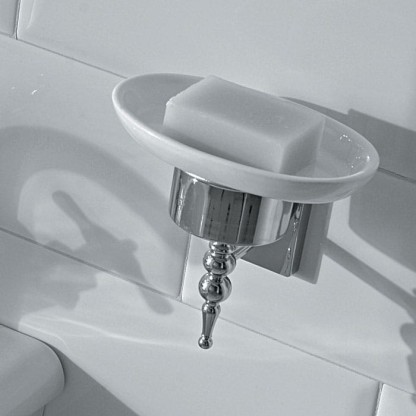 Globo Paestum Мыльница 15x12x10см керамическая