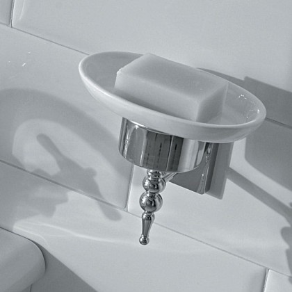 Globo Paestum Мыльница 15x12x10см керамическая