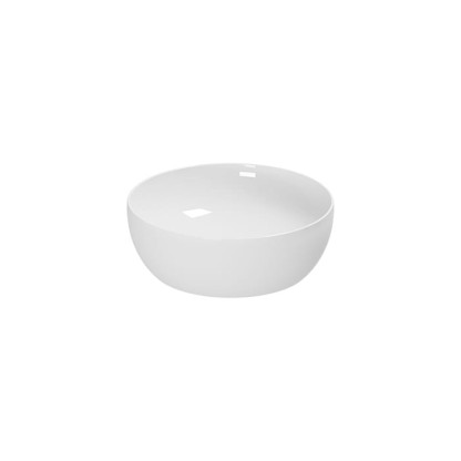 Azzurra Elegance Circle Раковина круглая накладная, ?40xH14 см, без отв., без перелива, цвет: Bianco lucido