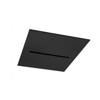 Fantini Acqua Zone Dream Верхний душ 530х530 мм, потолочный, ,Дождь, Ливень, цвет: черный матовый