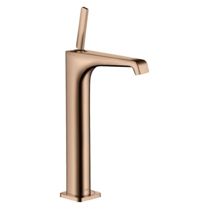 Axor Citterio E Смеситель для раковины 250, на 1 отв., высокий, цвет: полированное красное золото