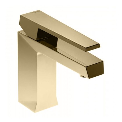Bongio Stelth Смеситель для раковины, 1 отв., цвет: золото