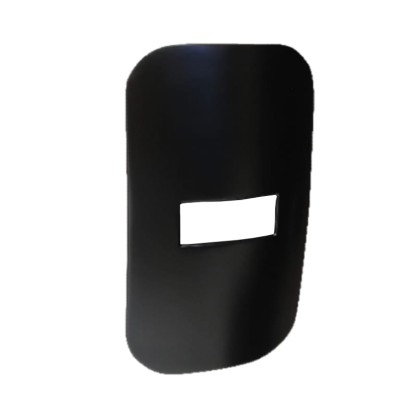 Kerasan Artwork Пластина закрывающая отверстие в стену Moloco + Fix, цвет: черный матовый