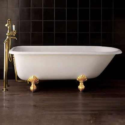 Devon&Devon Kensington Ванна чугунная отдельностоящая 172х78хh60 см, цвет: белый