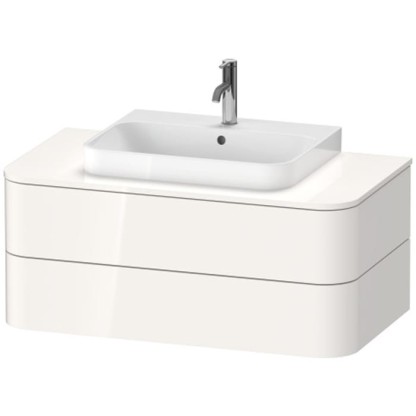 Duravit Happy D.2 Plus Тумба подвесная 100x55х40.8см, с раковиной и 2 ящиками, цвет: белый глянцевый