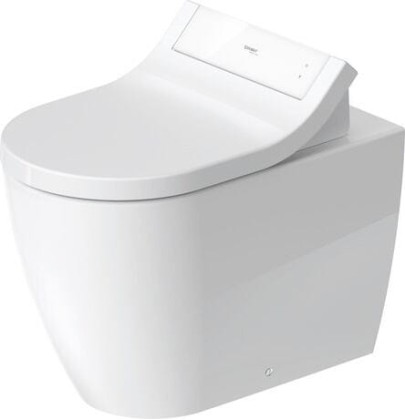 Duravit ME by Starck SensoWash Унитаз напольный 60х37см, пристенный вариант, включая крепление, сток горизонтальный, с сиденьем