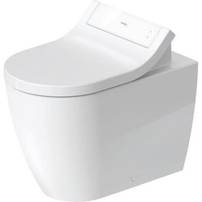 Duravit ME by Starck SensoWash Унитаз напольный 60х37см, пристенный вариант, включая крепление, сток горизонтальный, с сиденьем