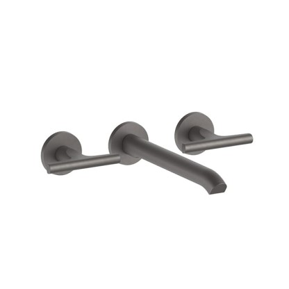 Fantini Sailing Смеситель для раковины, настенный, цвет: Matt Gun Metal PVD