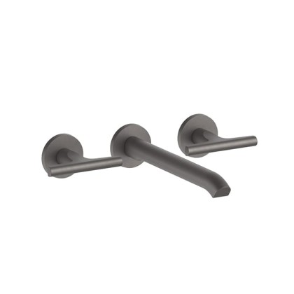 Fantini Sailing Смеситель для раковины, настенный, цвет: Matt Gun Metal PVD