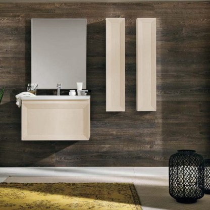 EBAN Paola Комплект мебели Filo, 81см, подвесной, цвет: PERGAMON