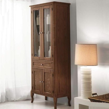 Eban Sabrina Пенал напольный, 64x42x186см, Цвет: noce