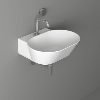 Simas Wave Раковина 48х43х16.5 см, 1 отв., цвет: белый