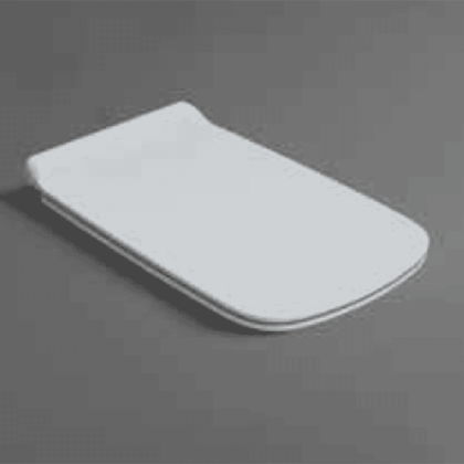 Simas Baden Baden Сиденье для унитаза цвет с микролифтом, цвет: белый/хром