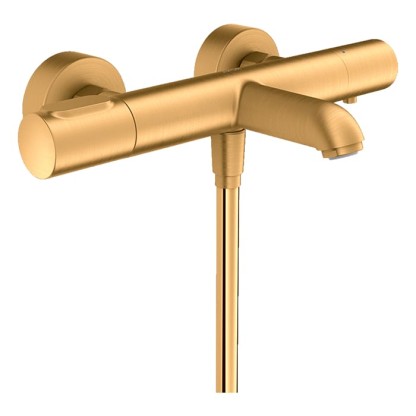 Axor Citterio M Cмеситель для ванны, настенный, термостатический, цвет: шлифованное золото