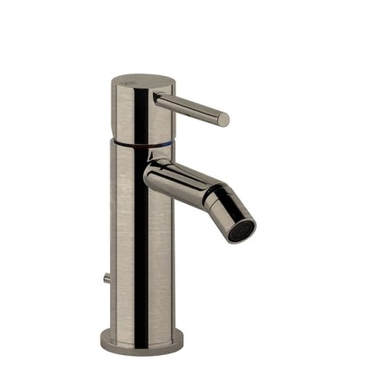 Gessi Emporio Via tortona Смеситель для биде, на 1 отв, с донным клапаном, цвет: Finox Brushed Nickel