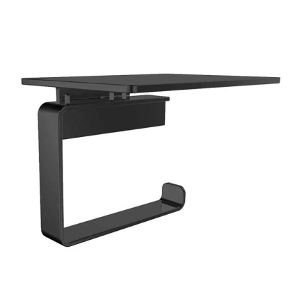 Emco Loft Держатель бумаги с крышкой, подвесной, цвет: черный