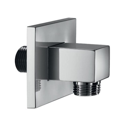 Almar Square Подключение для шланга, квадратное, цвет: хром